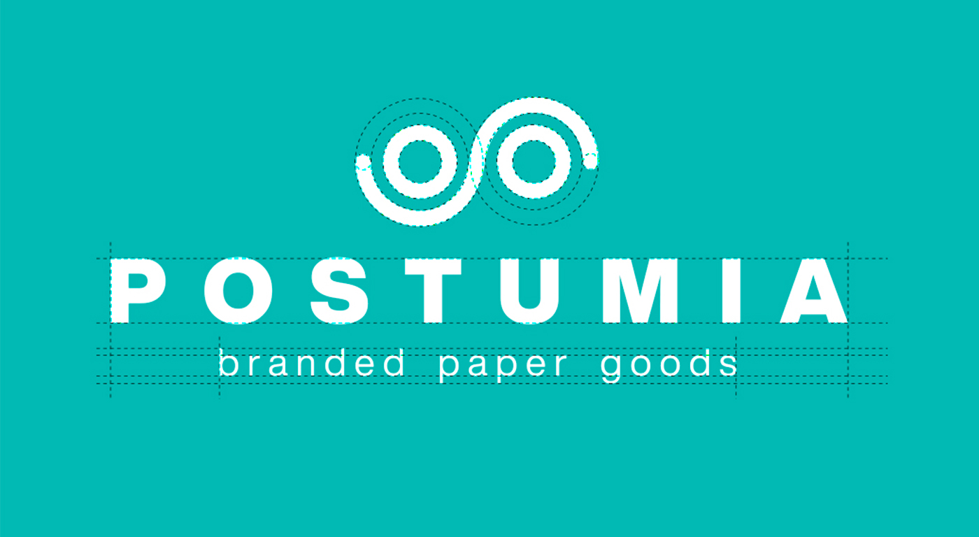 Postumia logo design