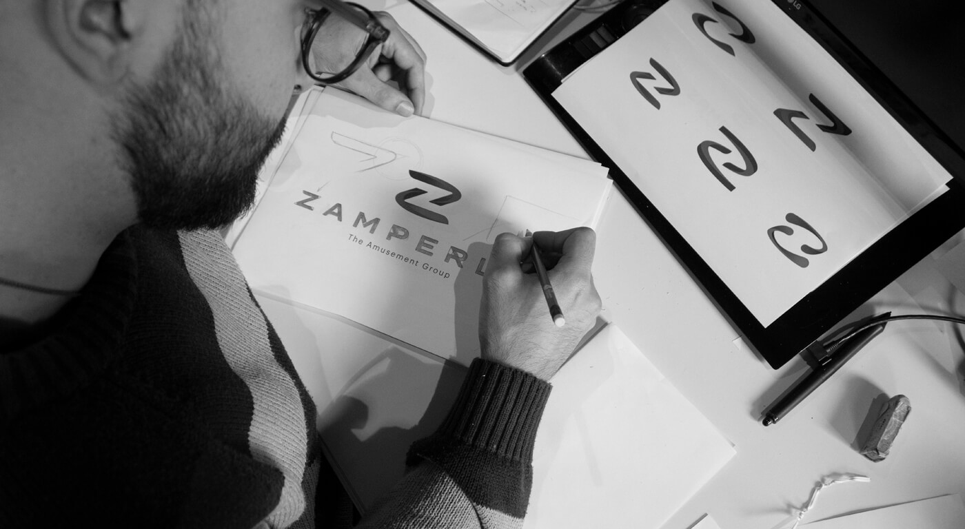 sketch logo Zamperla