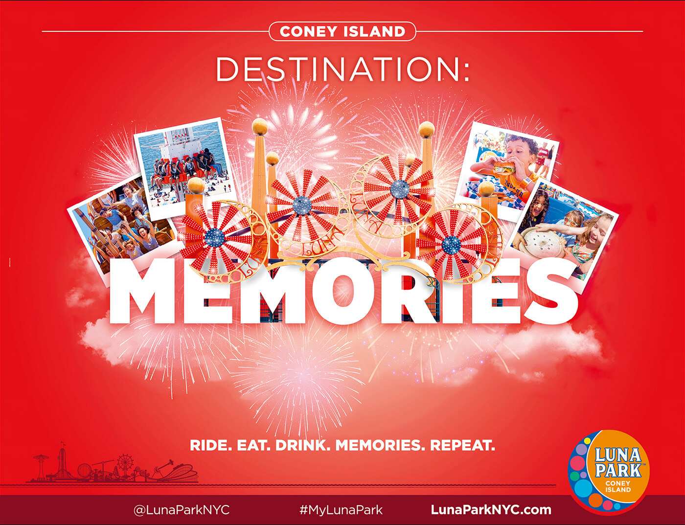 Adv Luna Park - Coney Island Destination: Memories