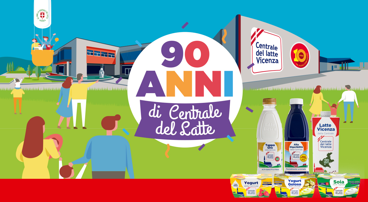 Artwork Festa della Famiglia 2019 - Centrale del Latte di Vicenza