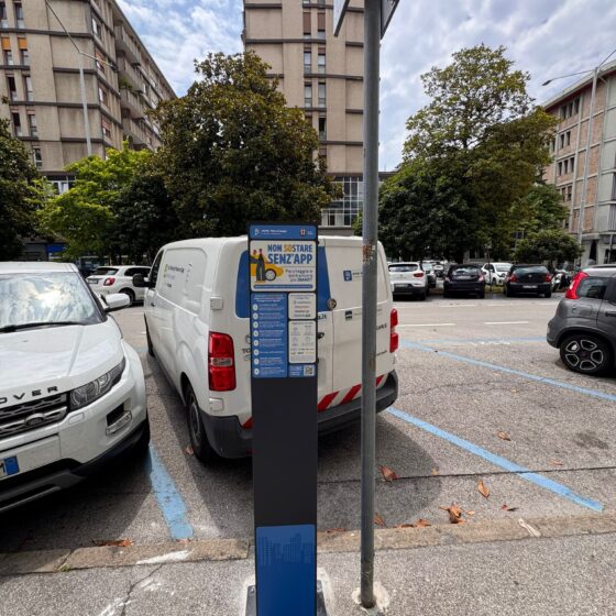 parcometro padova via scrovegni